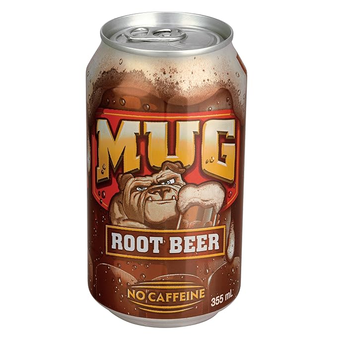 MUG Root Beer 355mL/12 fl. oz. Cans 12 Pack {Imported from Canada}