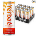 Yerbaé Energy Seltzer - Orange Cherry Pineapple No Sugar/Calories/Carbs. Energized by Yerba Mate Naturally Caffeinated Plant-Based Healthy Alternative to Coffee/Sugary Sodas Pack of 12 12oz cans
