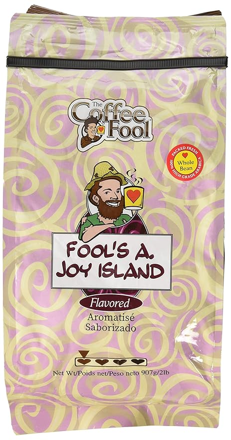 The Coffee Fool A. Joy Island Whole Bean 2 Pound
