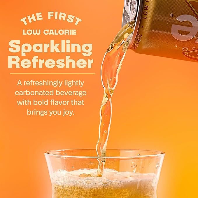 WAVE Sparkling Refreshers | Sparkling Juice | Organic Hydration | Low Calorie Drink | Lightly Carbonated Soda Alternative | No Added Sugar No Preservatives or Artificial Ingredients |12 Pack (Black T