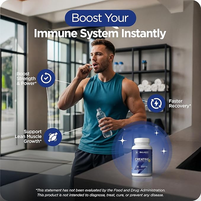 Balancebreens Melatonin + Creatine Sleep &amp Performance Support Bundle