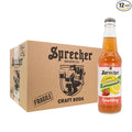 Sprecher Sparkling Strawberry Lemonade in 12 fl oz Glass Bottles (12 Pack) Handcrafted Craft Soda Made with Real Lemon and Strawberry Juice Naturally Flavored and Cane Sugar Sweetened