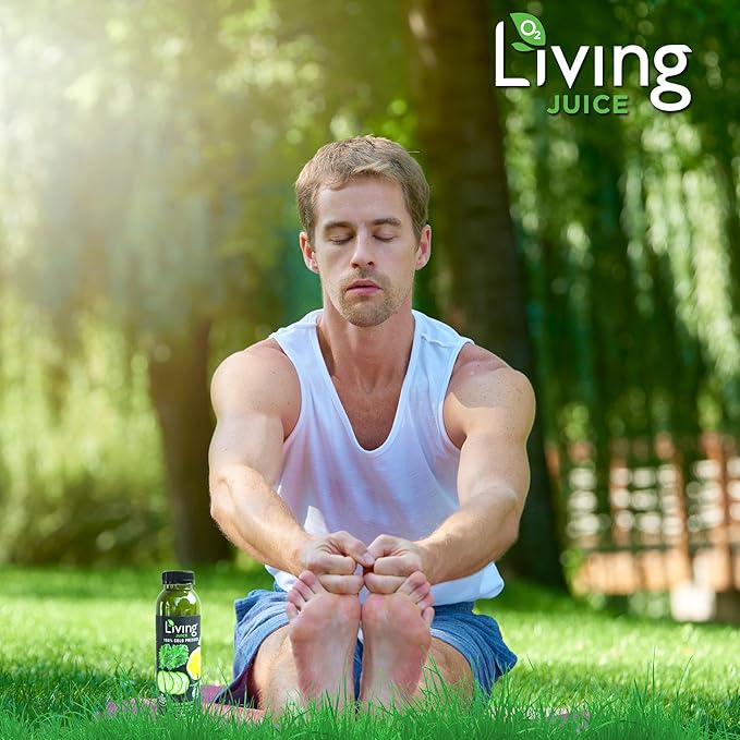 O2 Living Juice Cold Pressed Drink - 3-Day Organic Juice Fast Pack - No Added Sugars or Water Natural Sweetness from Fruits Rich in Nutrients &amp Vitamins - Refreshing &amp Non-GMO - 24 Pack 12