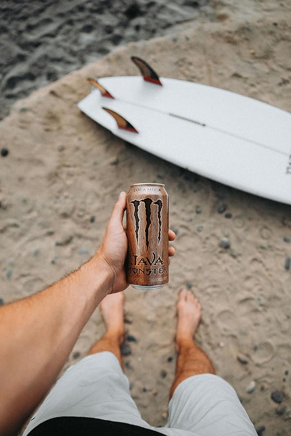 Java Monster Loca Moca Coffee + Energy Drink 15 Ounce | Pack of 12