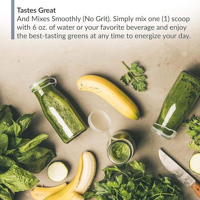 BioTrust Metabo Greens Superfood Powder - Super Greens Powder Fruit &amp Veggie Blend with Clinically Studied Spectra - Non GMO Soy Free Gluten Free Dairy Free Energizing Berry Flavor (30 Servin