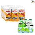 Iberia Mango Nectar 6.8 fl oz (Pack of 24) + Iberia Aloe Vera Drink with Pulp 9.5 fl oz Original (Pack of 6)