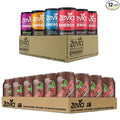 Zevia Zero Calorie Soda Variety Pack Ginger Root Beer &amp Energy Drink (36 Cans)