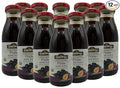 Gardenville Organic Prune Juice (Pack of 12) USDA Organic No Added Sugar U Kosher Certified Pasteurized 8.4 oz Glass Bottles (Prune)