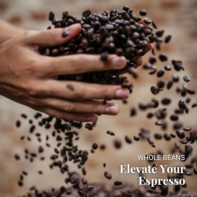 Caffe Vergnano 1882 Granaroma Espresso &amp Antica Bottega Whole Bean Arabica Medium Espresso Roast Coffee 1.1lbs Bag - Italian Coffee Beans -500g Bag (3 Pk)