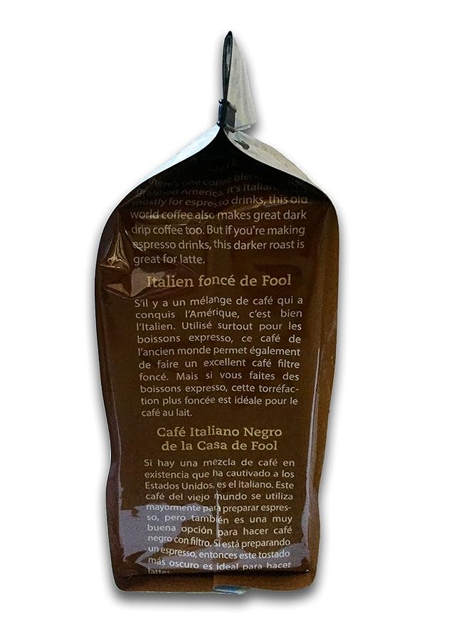 Coffee Fool’s House Italian Dark 2 Pound (Espresso)