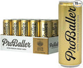 ProBaller Clean Energy Drink - Athlete-Grade Energy for Focus &amp Performance Naturally Sweetened with Agave NSF Certified for Sport Natural Caffeine Biotin Electrolytes Amino Acids &amp B Vi