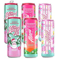 Alani Strawberry Sunrise Winter Wonderland &amp Cotton Candy Energy Drink - Sugar Free Low Calorie Energy Drinks - 12 fl oz Can 6 Pack