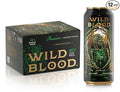 Wild Blood: Premium Coconut Water - Natural Electrolyte and Energy Drink | 16.6 fl oz (Pack of 12)