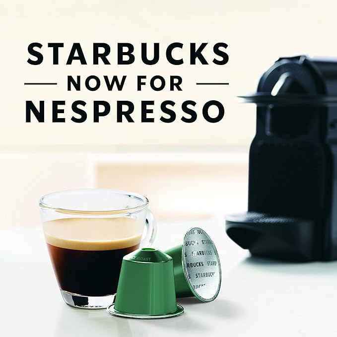 Starbucks by Nespresso Original Line Pike Place Medium Roast Coffee 50-count Espresso Pods