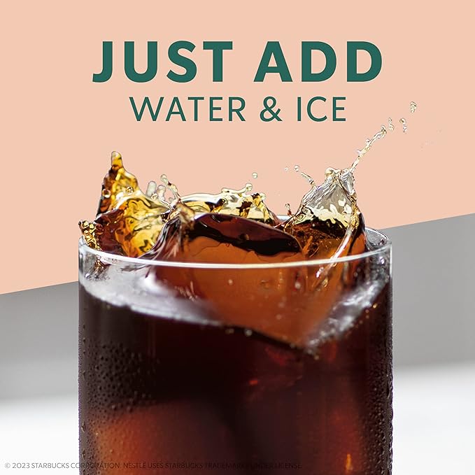 Starbucks Cold Brew Coffee Concentrate Signature Black and Naturally Flavored Madagascar Vanilla Multi-Serve 2 Bottles (32 Fl Oz Each) (Pack of 2)