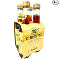 Lurisia Chinotto Italian Soda 4 x 9.3 Fl Oz (275ml) - Cola - Carbonated Sparkling Juice from Chinotto - Citrus Soft Drink - Non-Alcoholic Bitter Aperitif - Myrtle Leaf Orange Tree - Chinotto di Liguri