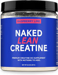 NAKED Lean Creatine HCl Powder - Raspberry Lime Vegan Non-GMO Gluten-Free No Fillers Supports Muscle Growth &amp Strength - 68 Servings