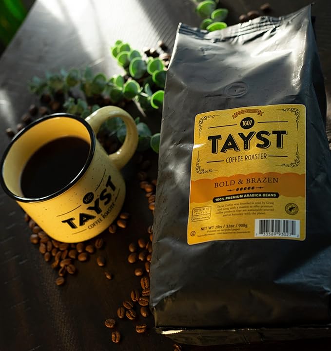 Tayst Coffee Medium &amp Magnificent Medium Roast Gourmet Premium Coffee 2lb Bag