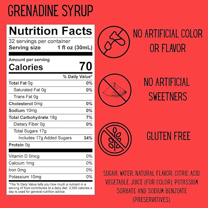SPOOKY - Cocktail Mix Variety Pack - Featuring Grenadine and Lime Juice - Real Fruit Juices and All Natural Ingredients - Gluten Free - 32 Oz (Pack of 2)