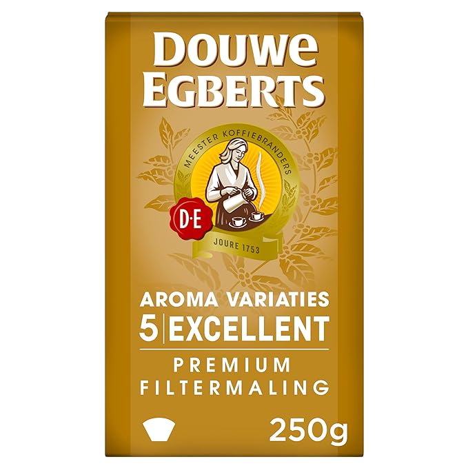 Douwe Egberts Ground Coffee Excellent Aroma 8.8 Ounce