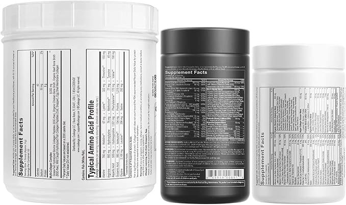 Codeage - Multi Collagen Protein + His and Her Multivitamin Bundle