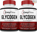 (2 Pack) EasyFlow Blood Support Capsules Easy Flow Glyco Pills Glyco Optimizer Capsules Glycogen Supplement 2 Months Supply