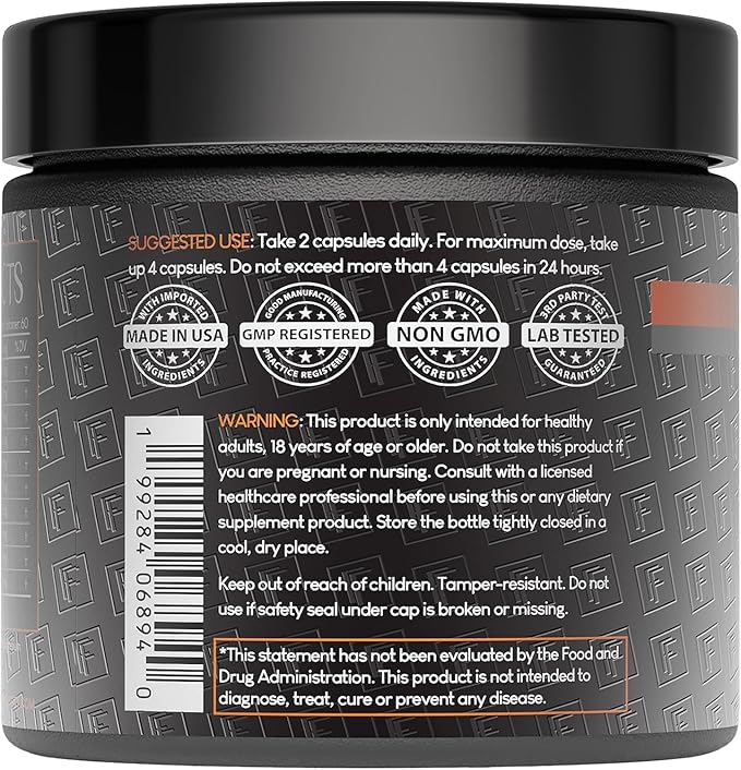 Formulation Factory BOSS Mode 10-in-1 Nootropic Cognitive Enhancement Supplement Focus &amp Memory Booster Featuring Lion’s Mane Bacopa Monnieri Alpha-GPC Ginseng &amp More 240 Capsules (2 Pack
