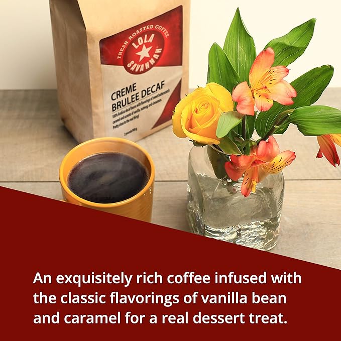 Lola Savannah Crème Brulée Ground Decaf Coffee 2lb