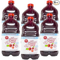Cherry Bay Orchards Tart Cherry Juice (6 Pack 64 oz Bottle 384 oz Total) - 100% Natural Cherry Juice Not From Concentrate - Boosts Immunity - No Added Sugar
