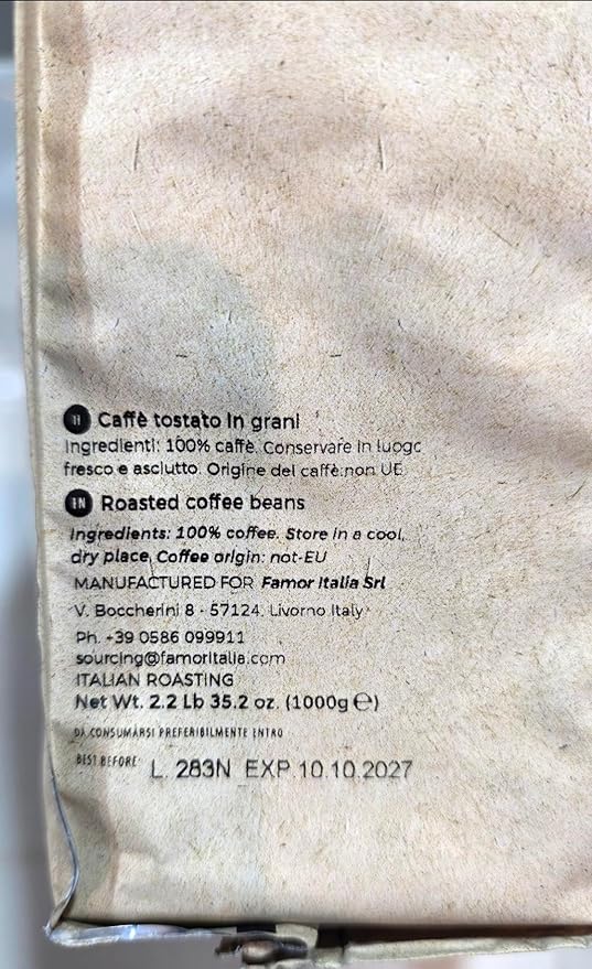 Siena Arte Napoli Italian Roasted Whole Bean Coffee Espresso Blend 2.2 lb (35.2 oz)Blend: Napoli Espresso Blend Form: Whole bean coffee Flavor Profile: A little lighter in character than the Europea