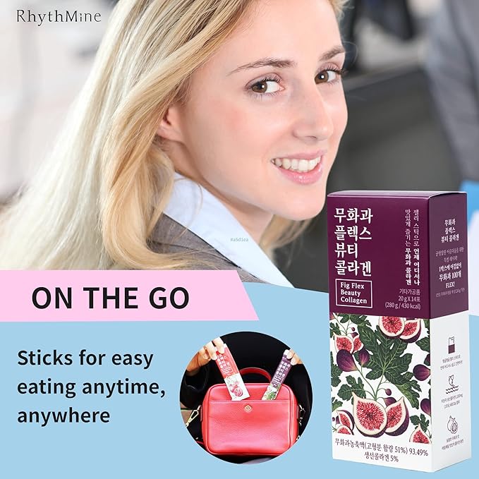 Fig Collagen Jelly Sticks for Women The Combination of Figs and Low Molecular Collagen Red