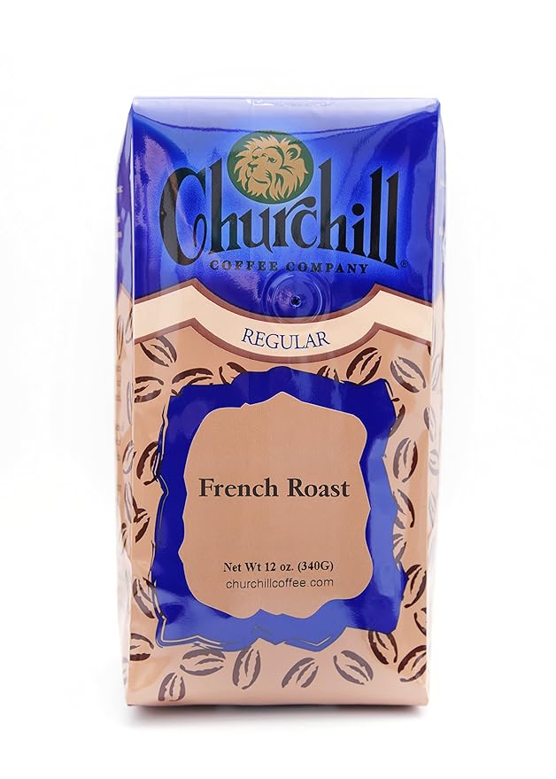 Churchill Coffee French Roast 12 oz - Ground