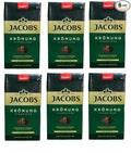 Jacobs Kronung Ground Coffee 500 Gram 1.76 Ounce (Pack of 6)