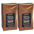 Trader Joe Chocolate Hazelnut Ground Coffee Light Roast 100% Arabica 12 oz (2PACKS)