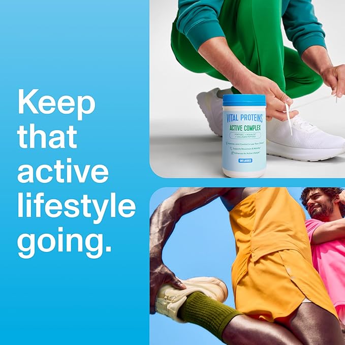 Vital Proteins® Active Complex 20g Collagen Peptides Improves Joint Comfort Supports Movement &amp Mobility