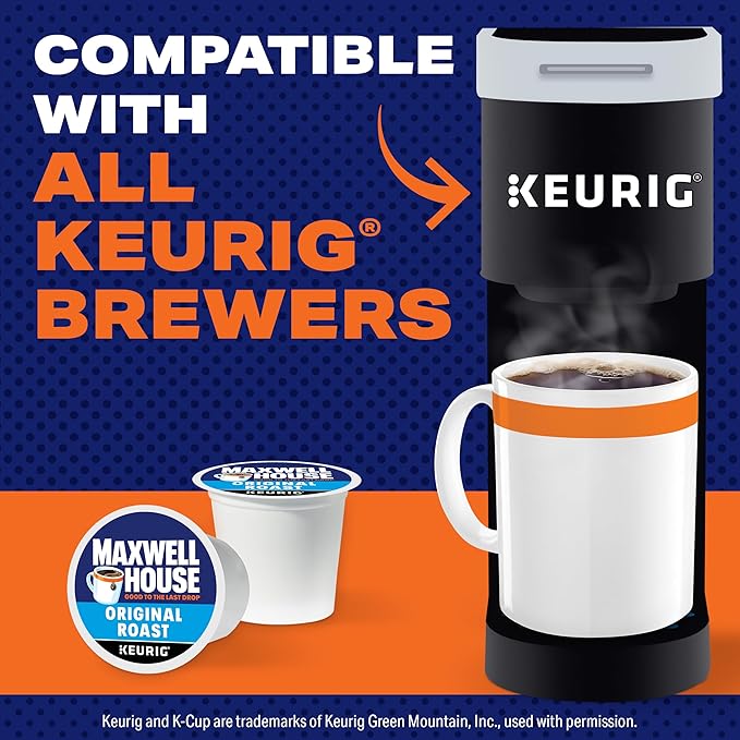 Maxwell House Original Roast Medium Roast K-Cup Coffee Pods 48 ct Box