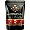 Eluna Mushroom Coffee – 7 Mushroom Blend with L-Theanine – Smooth Creamy Taste Calm Energy – Low Caffeine – 30 Servings