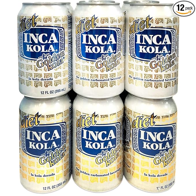 Inca Kola Diet Soda 12 Pack