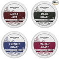 Angelino's Coffee 96 Count Compatible with Keurig 2.0 K-Cup Brewers (Dark Roast Variety 96 Count)