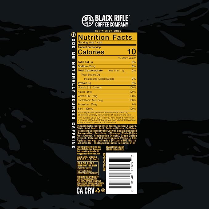 Black Rifle Coffee Company Project Mango 16 oz 12 ct