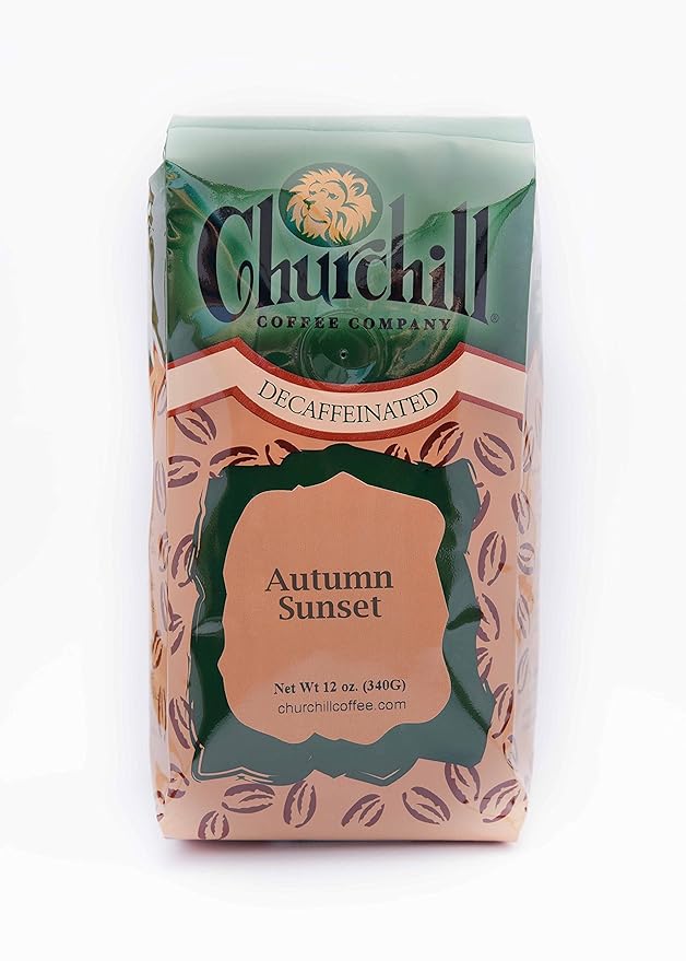Churchill Coffee Autumn Sunset 12 oz - Ground (Decaf)