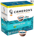 Cameron's Coffee Single Serve Pods Jamaica Blue Mountain Blend 32 Count (Pack of 1)
