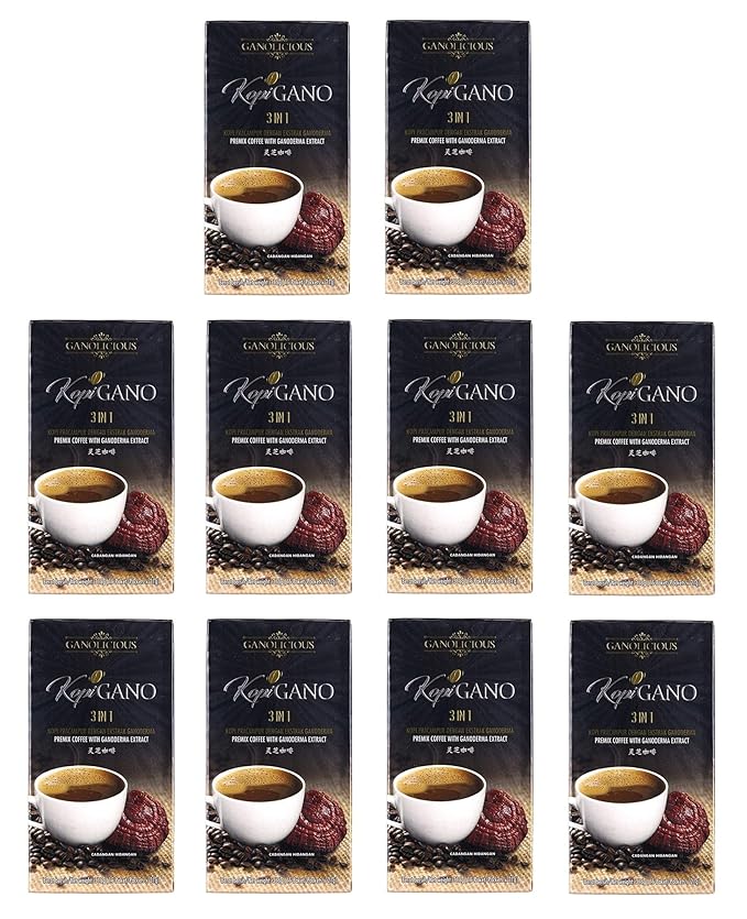 Gano Excel Cafe 3in1 Coffee Ganoderma 10 Box