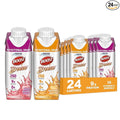 Boost Breeze Clear Nutritional Drink 9g Protein 250 Nutrient-Rich Calories 2 Flavor Variety Case (Orange + Wildberry) 8 Fl Oz (Pack of 24)