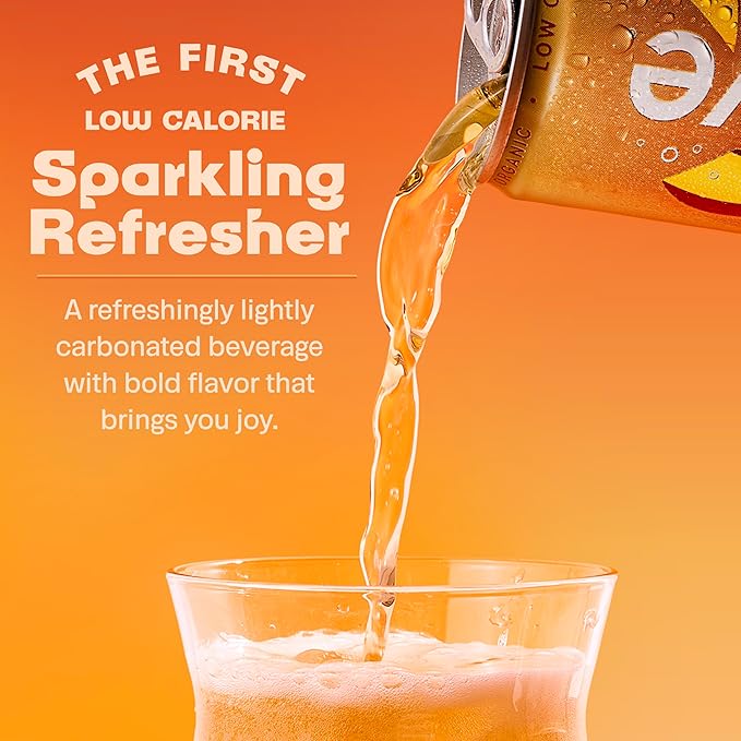 WAVE Sparkling Refreshers | Sparkling Juice | Organic Hydration | Low Calorie Drink | Lightly Carbonated Soda Alternative | No Added Sugar No Preservatives or Artificial Ingredients |12 Pack (White T