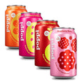 Poppi Sparkling Prebiotic Soda Beverage with Apple Cider Vinegar Seltzer Water and Fruit Juice Short List Variety Pack 12 Fl Oz Pack of 12 Packaging May Vary