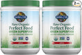Garden of Life Raw Organic Perfect Food Green Superfood Juiced Greens Powder - Apple Flavor30 Servings - Vegan Gluten Free Whole Food Dietary SupplementGreens Plus Probiotics &amp Enzymes(Pack of