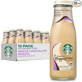 Starbucks Frappuccino Coffee Drink White Chocolate Mocha 13.7 fl oz Bottles (12 Pack)