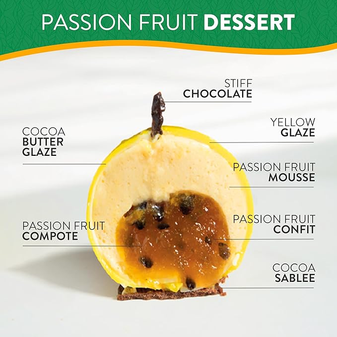 PACIFIC FRUIT - Passion fruit juice pulp - Real passion fruit puree for cocktails - Passionfruit puree -No Sugar Added - Pulpa de maracuyá - Fruits for smoothies
