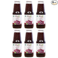 Anna and Sarah 33.8 Oz Organic Grape Juice - Glass Bottle (6 Pack) No Sugar No Artificial Colors No Preservatives No Flavors Added not from CONCENTRATE